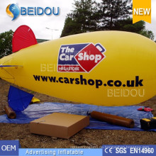 Beleuchtete Luft Helium Ballon Werbung Aufblasbare RC Blimp Luftschiff